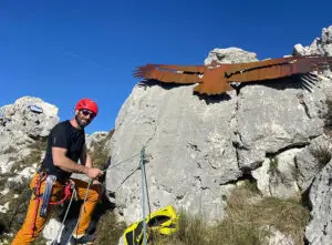 Nouvelle Via Ferrata sur la Côte d'Azur à Séranon arrière pays de Grasse - Les Geckos